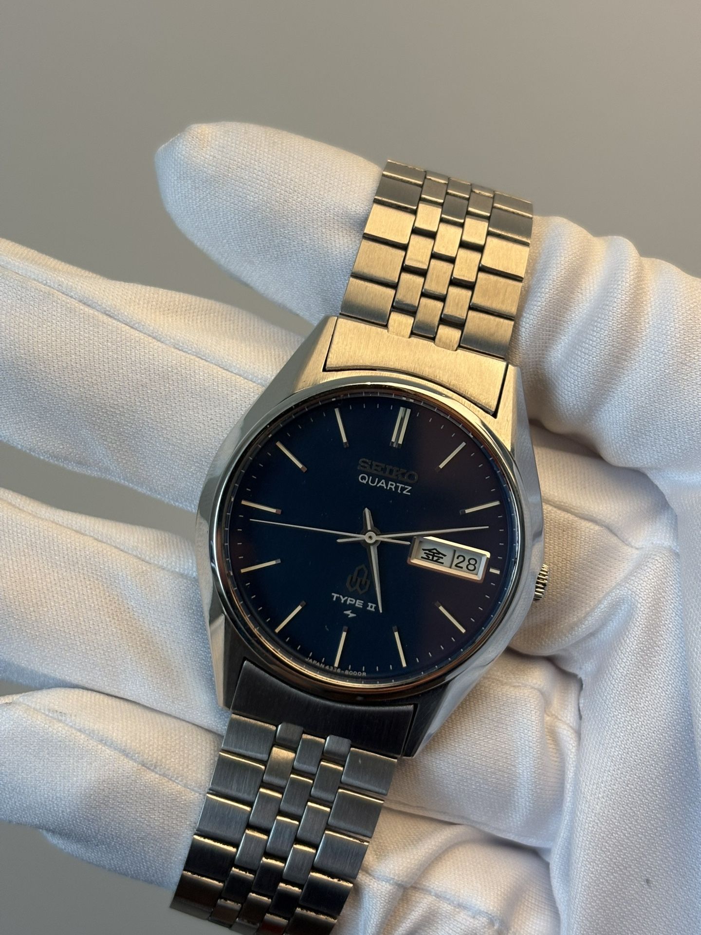 Seiko Quartz Blue Type 2 Watch