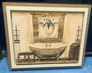 Restroom Wall Decor $20
