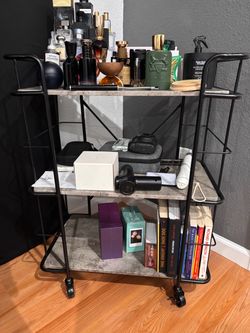 Rolling Bar Cart / Perfume Cart