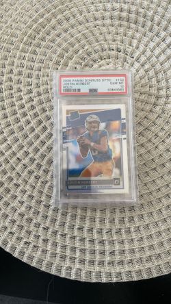 Justin Herbert Rookie Card Psa 10 Holo