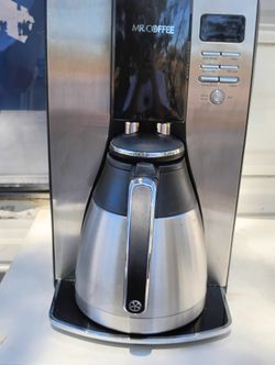 Mr. Coffee 10 Cup Thermal Programmable Coffeemaker, Stainless Steel
