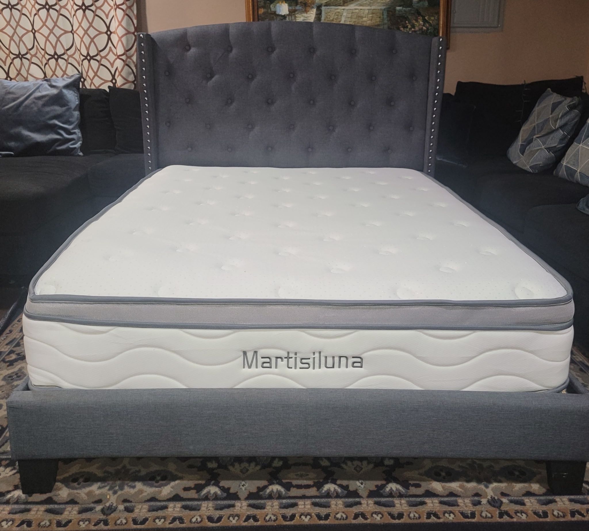 Full Size Mattress And Frame Duo Available
