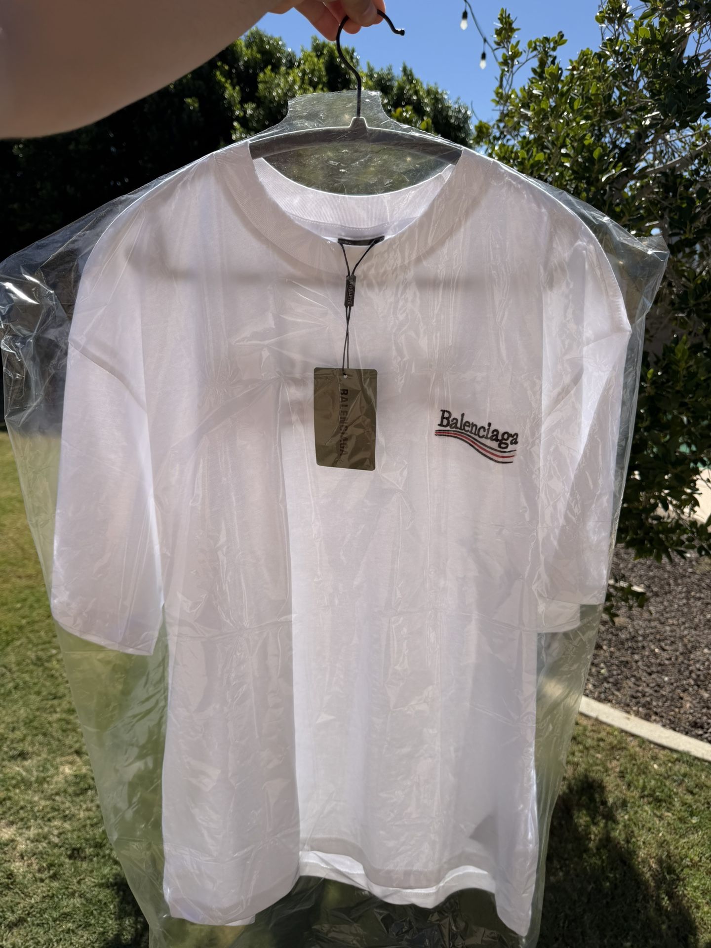 Balenciaga Style Political Campaign Tee — XL — New / Never Worn