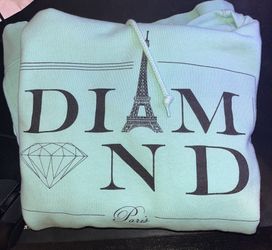 Diamond Supply Co Tiffany Blue Hoodie Small