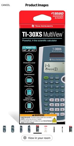 TI-30XS Multiview Calculator