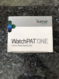 Home Sleep Apnea Test- New- Watch PAT ONE 