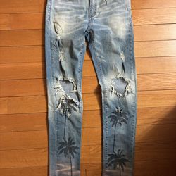 RARE Size 30 waist sunset Amiri Jeans