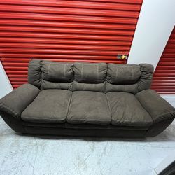 Brown Couch And Sofa Set (free delivery)