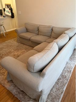 Couch and rug