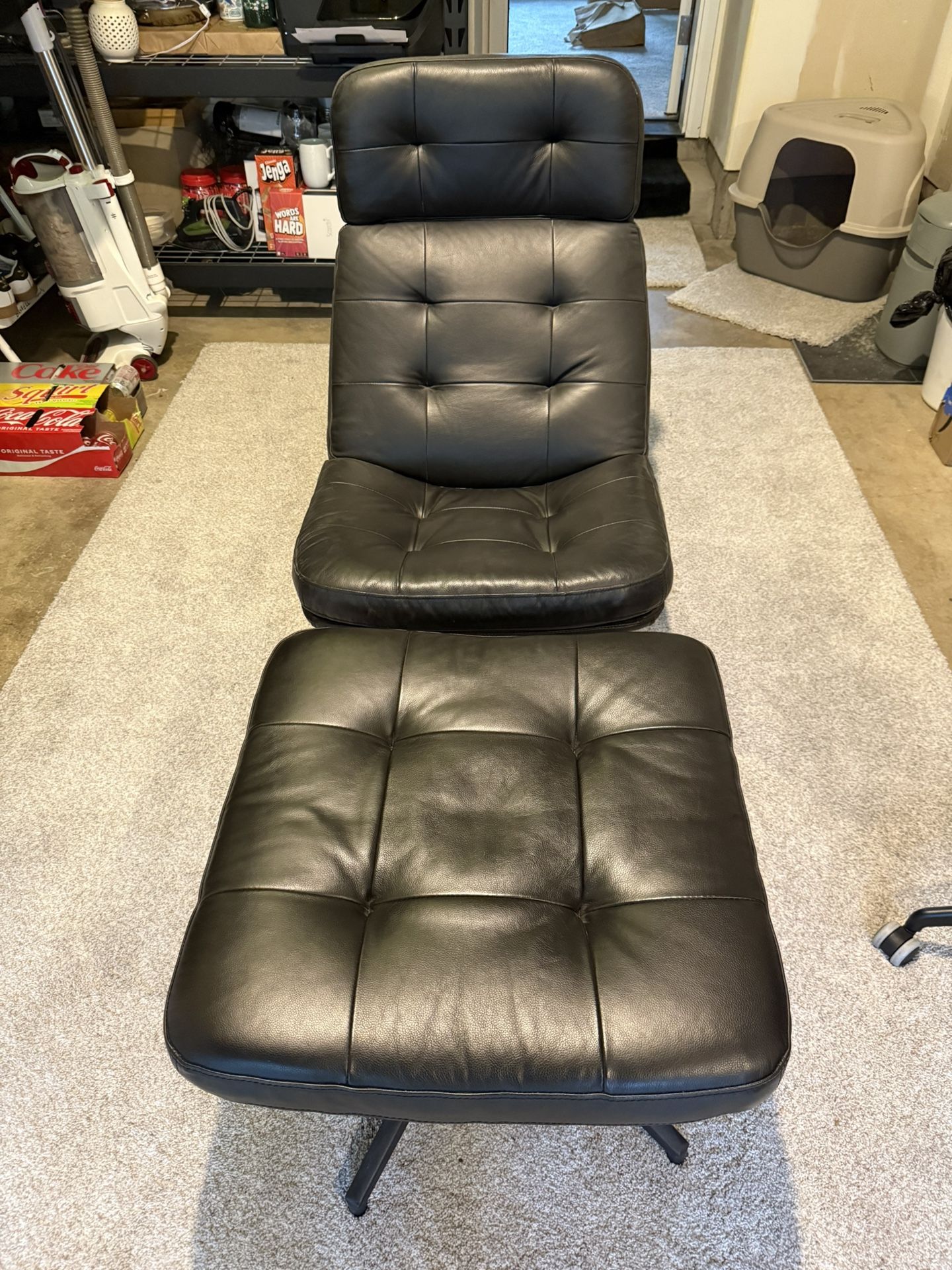 IKEA HAVBERG Armchair and Ottoman