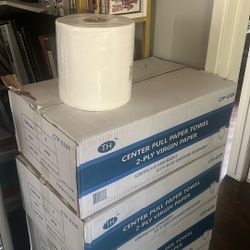 Paper Towels Box With 6 Rolls 