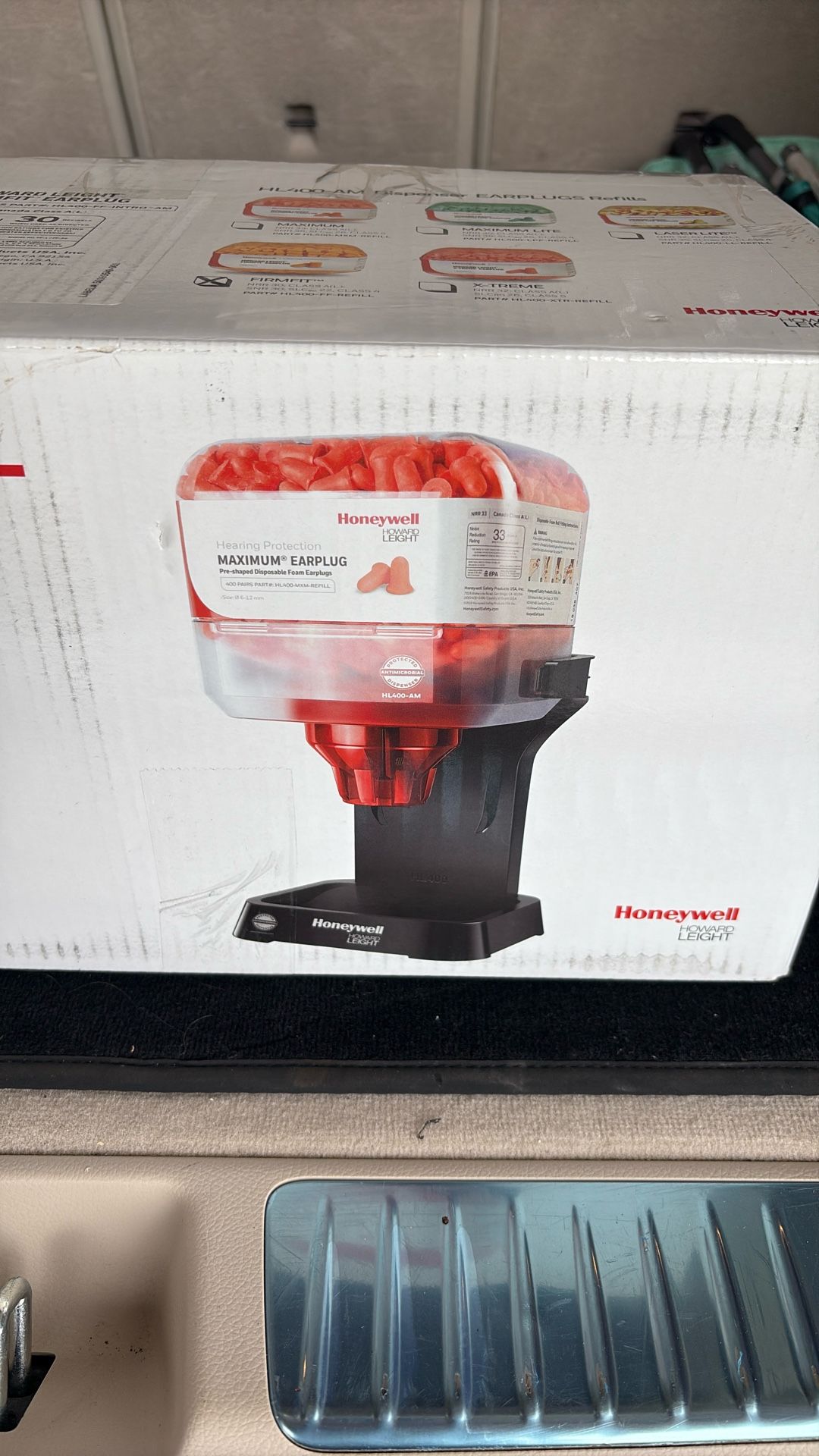 Antimicrobial ear plug dispenser NEW