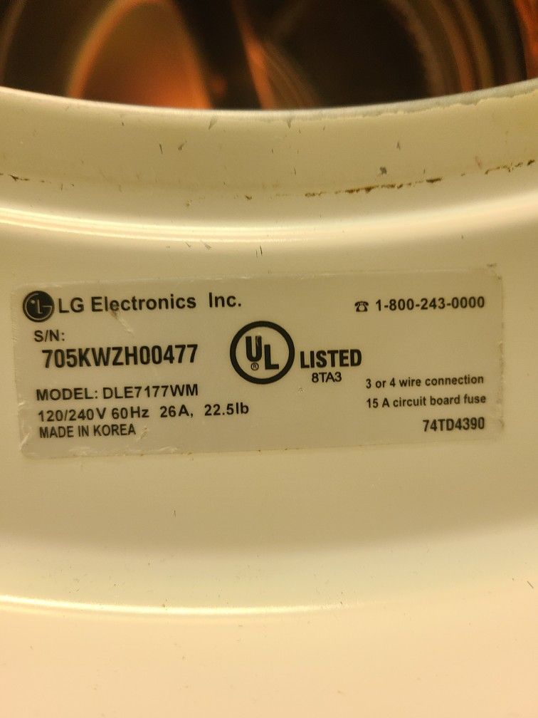 LG TROMM Front Load Washer & Dryer With Drawer Pedestals for Sale in