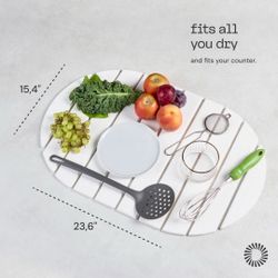 Dish Drying Mat 23.6 x 15.4 Inch