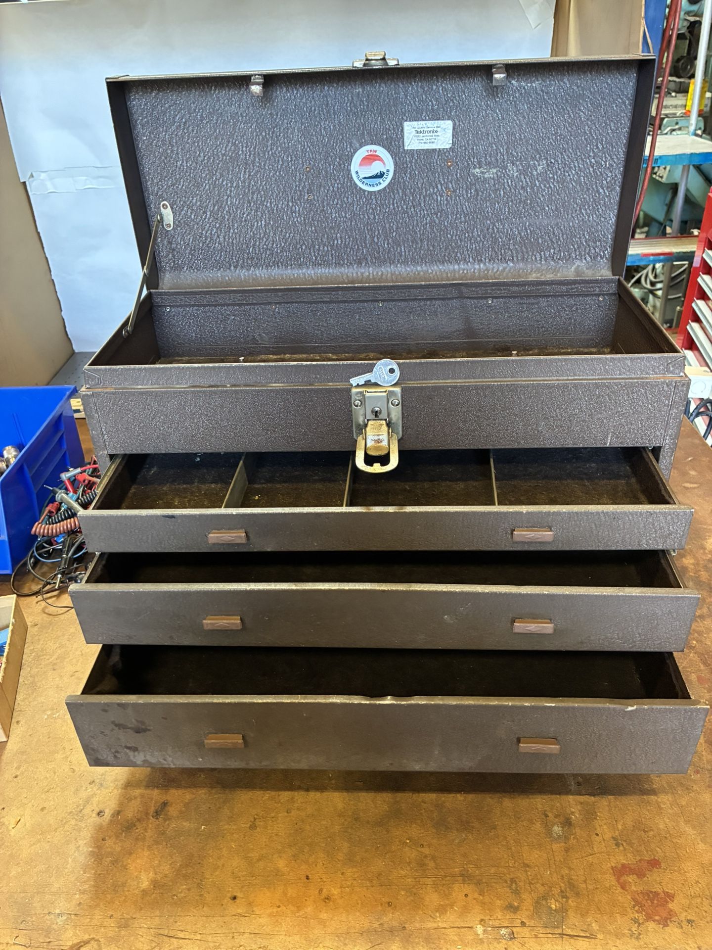 Kennedy Machinist Tool Box W/ Key