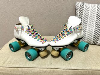 Riedell 595 Speed Skates Size 6 1/2 Men’s 7 1/2 Woman’s