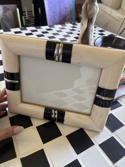 BONE & HORN PHOTO FRAME