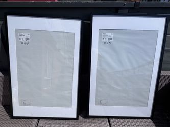 IKEA RIBBA Picture Frames 24x36 in (61x91 cm) – Black – Set of 2