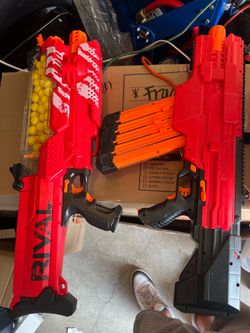 Nerf Rival Nemesis MXVII-10K and Khaos MXVI-4000 Blasters