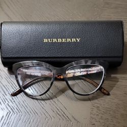 100% Authentic Burberry tortoise glasses