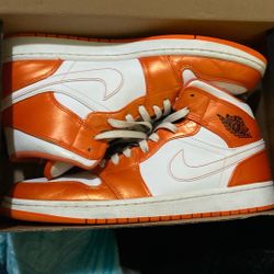 Jordan 1 Orange Size 12
