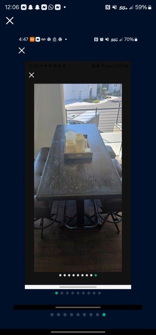 ⚠️⚠️⚠️⚠️TABLE WITH STOOLS⚠️⚠️⚠️⚠️