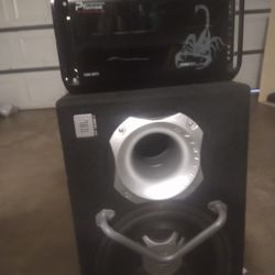 JBL Bass Pro And 1200 2ch Amp 