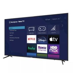* Westinghouse 65" 4K Ultra HD Smart Roku TV with HDR: Google Assistant, Apple Airplay