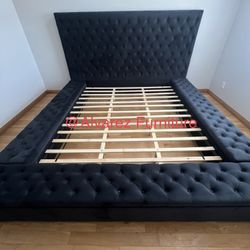 Luxury Queen Bed Frame With Storage