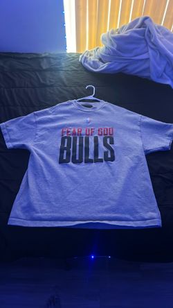 2024 Fear of God Essentials x NBA Chicago Bulls Tee 'Black White'