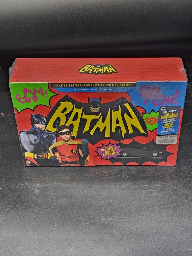 Batman: The Complete Series Blu-ray Disc 2014 13-Disc Set Limited Edition Sealed