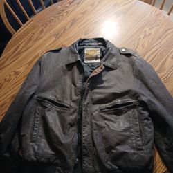 Clipper Mist Leather Jacket
