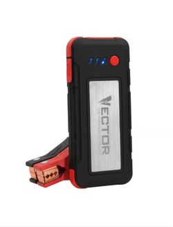 VECTOR1600 Peak Amp Automotive Lithium Jump Starter, Portable Power - 15W USB-A & USB-C 