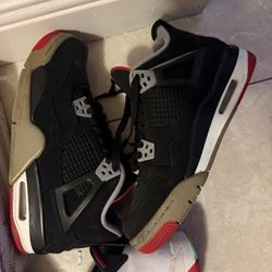 Jordan Bred 4s 2019 USED