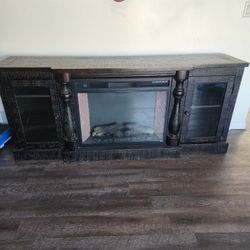 Tv Stand With Fireplace Insert
