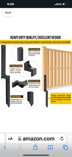 Steel Fence Repair Post