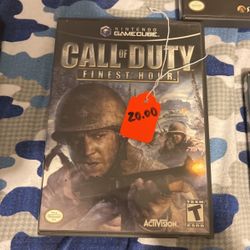 Call Of Duty Game For Nintendo Game Cube 