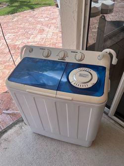 Portable Twin Tub Washing Machine