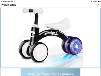 Toddler Balance Bike - NIB-NEVER USED