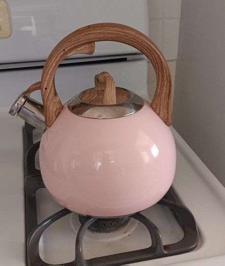 Light Pink Tea Kettle