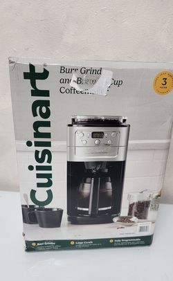 Cuisinart Burr Grind & Brew 12 Cup
Automatic Coffee Maker