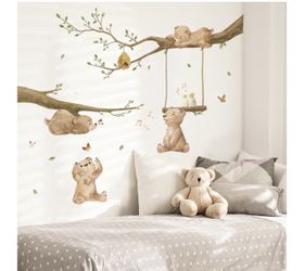 Bear wall sticker