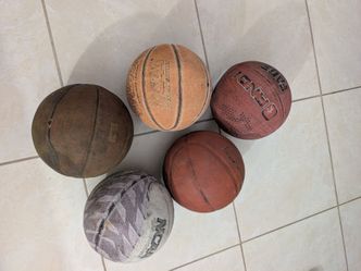 Assorted Basketballs - Great for Outdoor Practice & Driveway Games