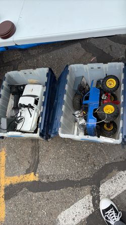 Vintage Tamiya RC Truck Lot King Blackfoot Midnight Pumpkin As Is Restoration