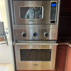 Viking oven microwave combination