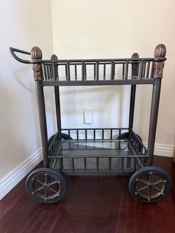 Antique Drink Cart