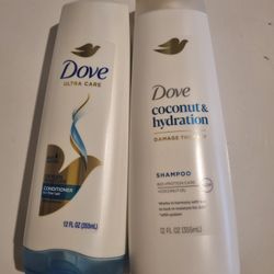 DOVE shampoo and Conditioner