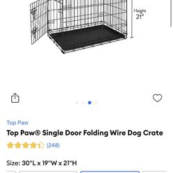 Top Paw Dog Crate 