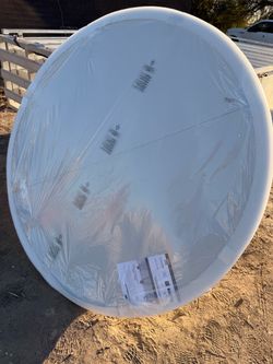 Large Round White 60” table