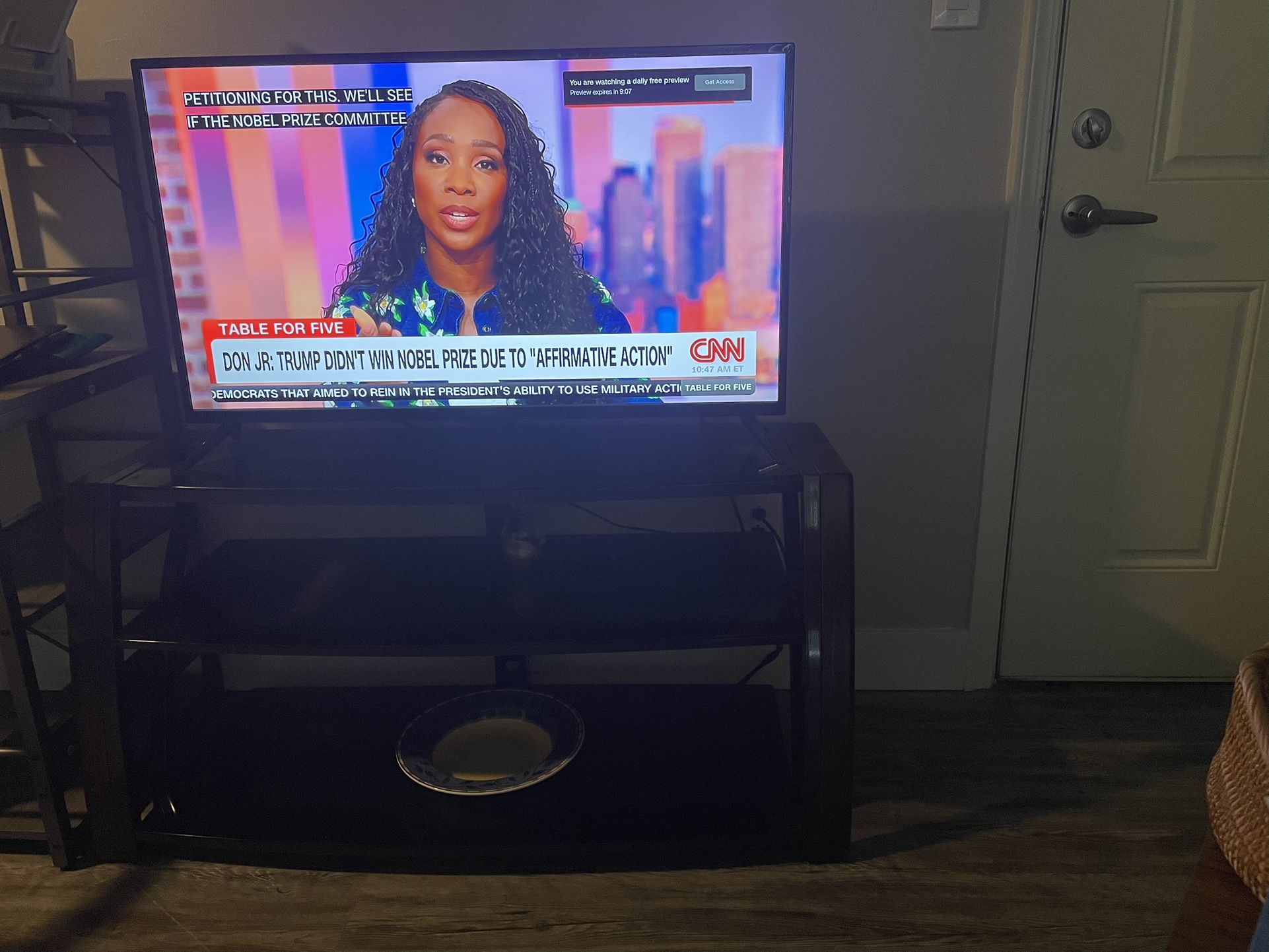 INSIGNIA 42”TV WITH TV STAND